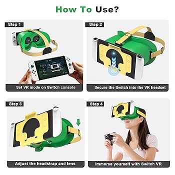 Nintendo Switch playstation VR2(CFJ-17001) Amazon.com: MVPTGRS VR Headset for Original Nintendo Switch